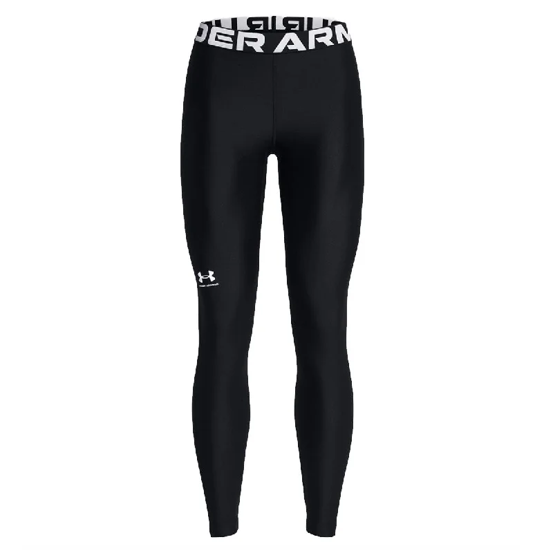 Under Armour Heatgear Authentics Leggings - Womens - Black/White Comfortable Zip-Up Leggings Under Armour Heatgear Authentics Leggings - Womens - Black/White Comfortable Zip-Up Leggings