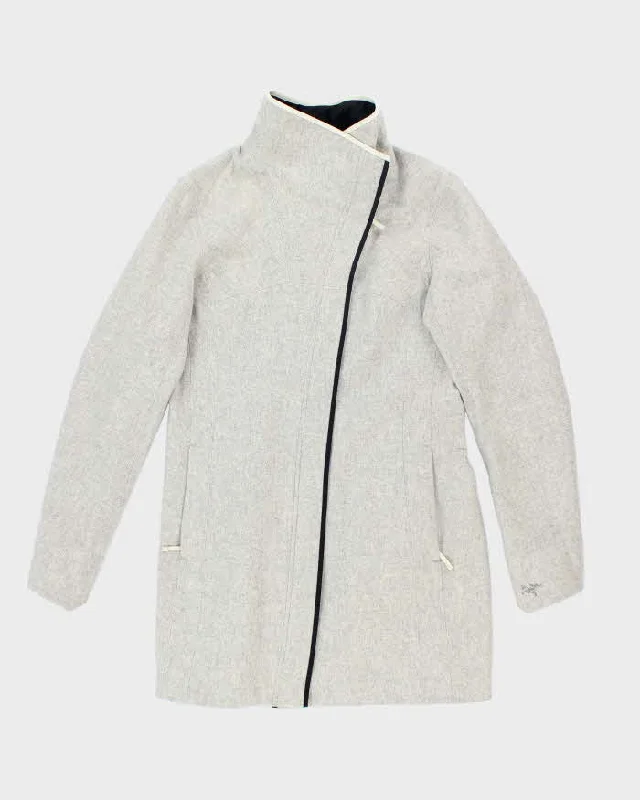 Vintage Women's Arc'teryx Long Funnel Neck Coat - M Raincoat Turtleneck Coat Wrap Coat