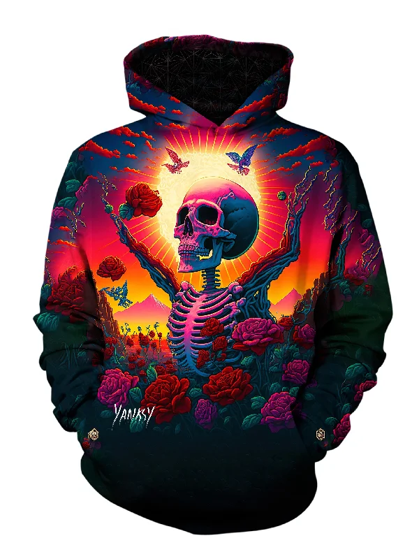 Guiltless Figures Unisex Pullover Hoodie Hoodie with Gradient Ombre Colorful