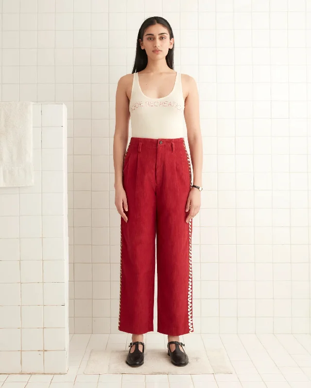 Bode - Bandstand Murray Trousers Trousers Office Stylish