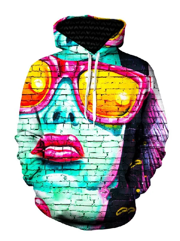 Mod Pullover Rave Hoodie Hoodie with Longline Fit Extended Stylish