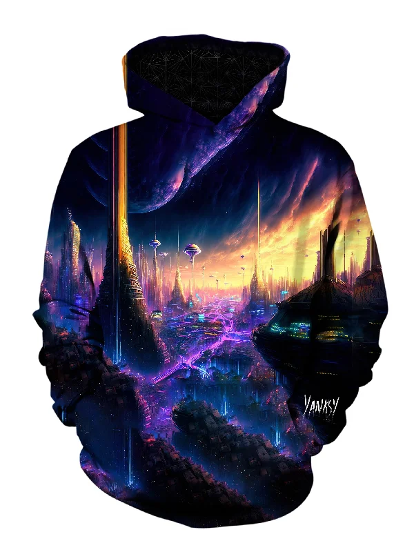 Overdue Aftermath Unisex Pullover Hoodie Hoodie Crop Top Short Trendy