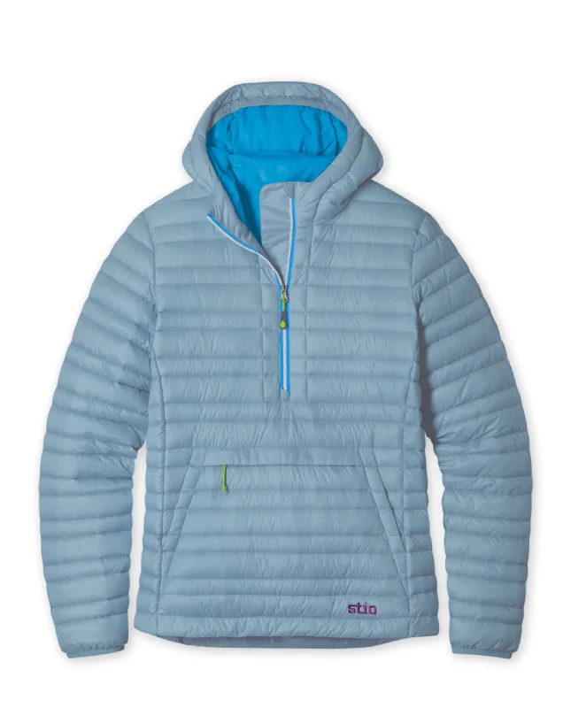 Women's Pinion Down Pullover Three Quarter Sleeve