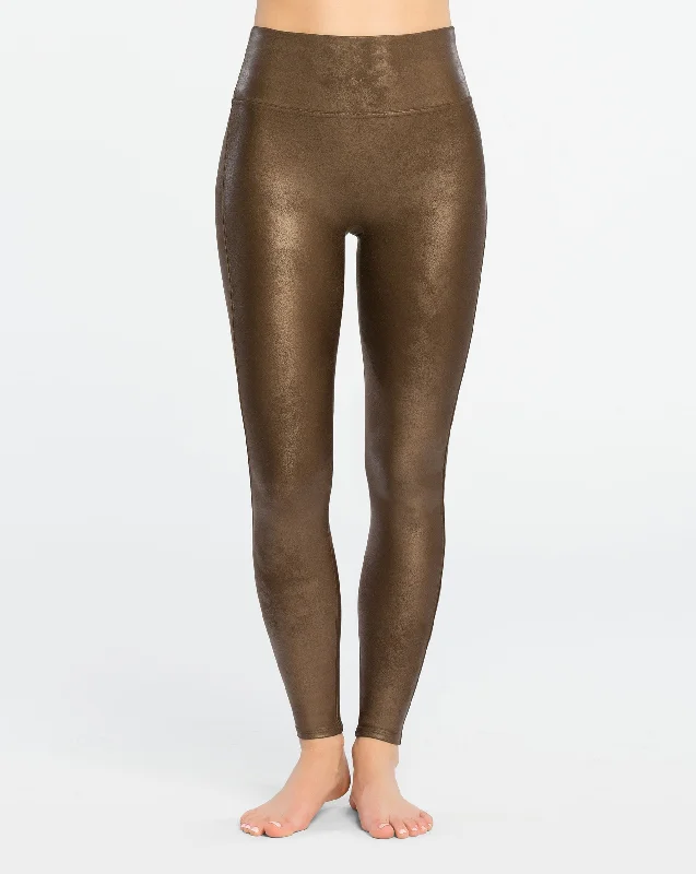 Spanx Faux Leather Leggings BrM Elegant Sheer Leggings