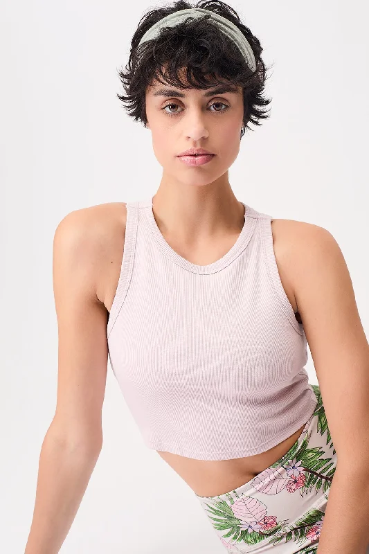 Athleisure Crop Top Mauve Hooded Caped Shawl Collar