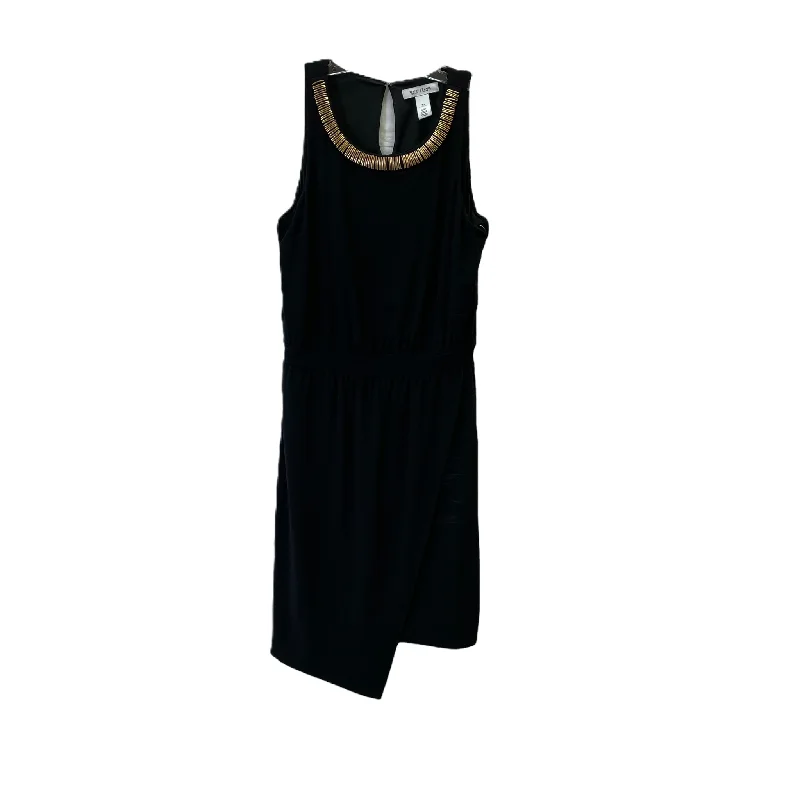Black Dress Casual Midi By White House Black Market, Size: Xs Comfortable Denim Midi Dress