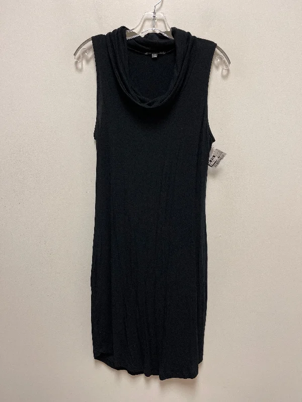 Black Dress Casual Midi Threads 4 Thought, Size M Elegant Velvet Midi Dress