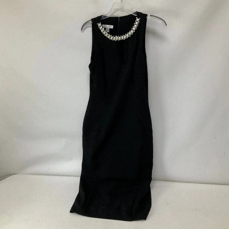 Black Dress Party Midi London Times, Size 6 Cozy Tie-Dye Midi Dress