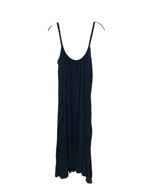 Blue Dress Casual Midi By Hiho , Size: S Cozy Tie-Dye Midi Dress
