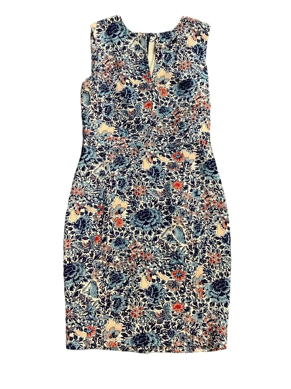 Blue Dress Party Midi Tory Burch, Size 6 Cozy Spaghetti Strap Midi Dress