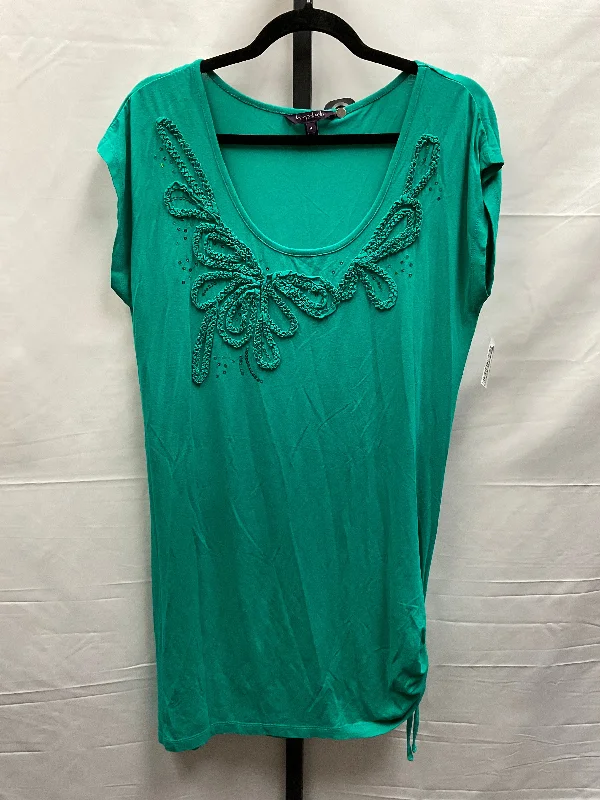 Green Dress Casual Midi Long Tall Sally, Size M Comfortable Denim Midi Dress