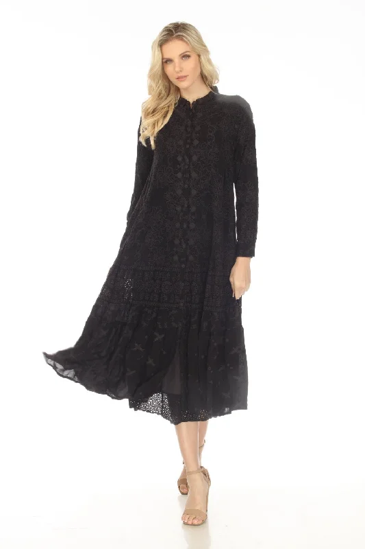 Johnny Was Martin Flyaway Embroidered Midi Slip Dress C38823 Boho Chic * Elegant Floral Skirt Midi Dress Johnny Was Martin Flyaway Embroidered Midi Slip Dress C38823 Boho Chic * Elegant Floral Skirt Midi Dress