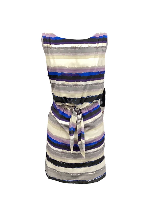 Multi-colored Dress Casual Midi Daisy Fuentes, Size Xl Comfortable Button Front Midi Dress