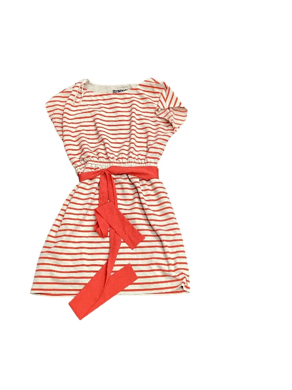 Orange Dress Casual Midi Jessica Howard, Size 8petite Stylish High-Waisted Midi Dress
