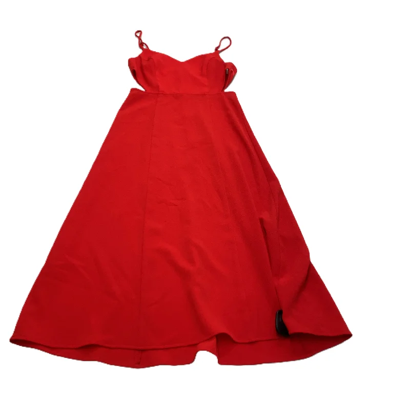 Red  Dress Casual Midi By Show Me Your Mumu  Size: Xs Trendy Boho Midi Dress
