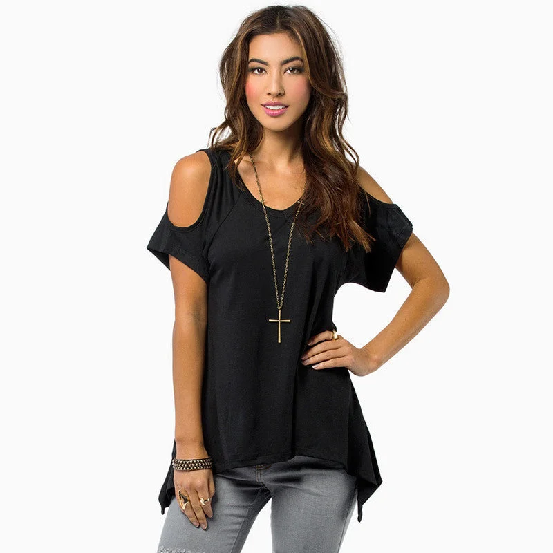 Off Shoulder Tops For Women Short Sleeve Tshirt Womens Tops Fashion-- Satin Blend Silk Blend Wool Blend Off Shoulder Tops For Women Short Sleeve Tshirt Womens Tops Fashion-- Satin Blend Silk Blend Wool Blend